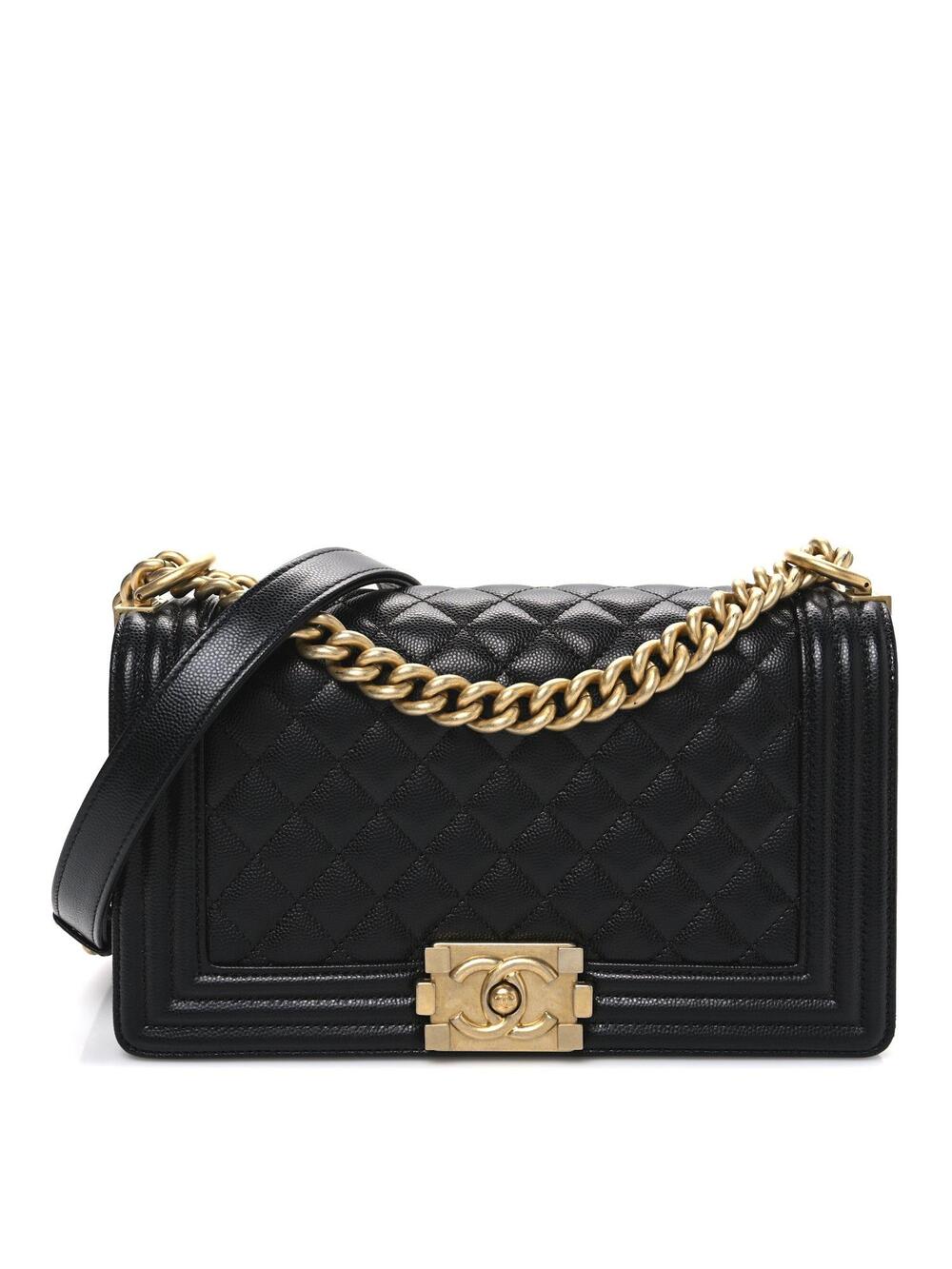 Chanel Caviar Quilted Medium Boy Flap #308304C45B